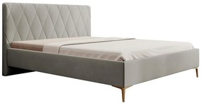Franciaágy 160 cm Tikka 160  (krém + arany). 1099416