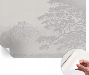 Design fali fotótapéta öntapadós vár tájkép 104x70 cm