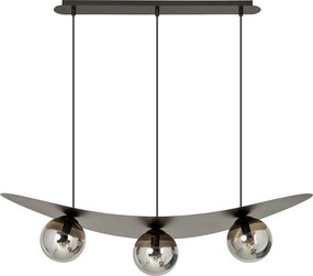 Emibig modern függeszték aura fekete grafit emi1300/3