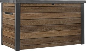 Barna műanyag kerti tárolódoboz Signature – Keter