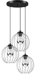 Csillár zsinóron ZOYA 3xE27/60W/230V fényes króm