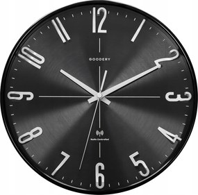 Falióra analóg csendes áramló másodpercmutató rádiós kalibráció glamour