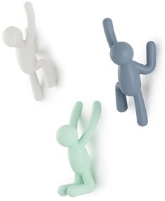 Fali műanyag akasztó szett 3 db-os Buddy – Umbra