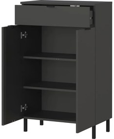 Antracitszürke fürdőszoba bútor szett Arcena – Germania