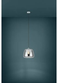 Eglo 39665 - Csillár zsinóron ALBARINO 1xE27/40W/230V átm. 35 cm füstös