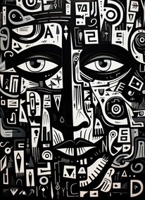 Poszter 20,5x28,4cm Gondolatok labirintusa