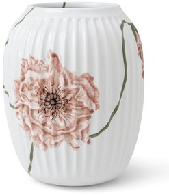 Poppy fehér porcelán váza, magasság 21 cm - Kähler Design