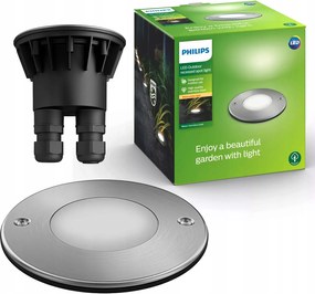 Lámpatest Led 3W 270lm 2700K IP67 Ezüst Philips