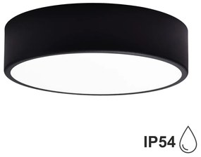 Brilagi Brilagi - Fürdőszobai mennyezeti lámpa CLARE 2xE27/24W/230V átm. 30 cm fekete IP54 BG0578