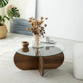Bubble Walnut konferenciaasztal