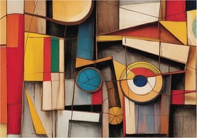 Fotótapéta Flizelin Design Divatos Geometrikus minták 208x146 Ragasztó