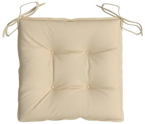 4 db bézs oxford szövet raklappárna 50 x 50 x 7 cm