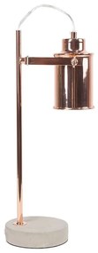 Rézszínű fém asztali lámpa 37 cm MUNDAKA Beliani
