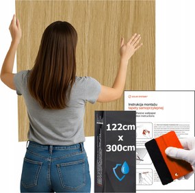 Öntapadós tapéta Vízálló Konyha Fal Bútor Tölgy Klasszikus