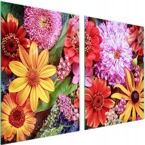 7in1 Üveg védőlap tűzhelyhez 2x45x52 Virág