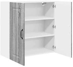 Fali konyhaszekrény Szürke Sonoma 80 x 31 x 80 cm Faanyag