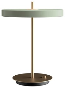 Világoszöld LED szabályozható asztali lámpa fém búrával (magasság 41,5 cm) Asteria Table – UMAGE