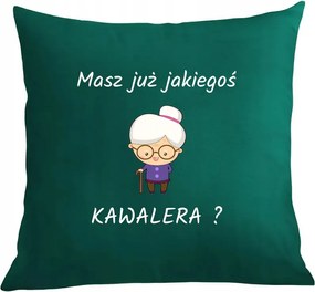 Párna párnahuzat Klasszikus Nagyi Van már lovagod?