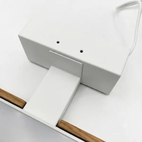 Brilagi - LED fürdőszobai tükörvilágítás 3 az 1-ben WOODY MIRROR LED/12W/230V IP44 fehér/tölgy