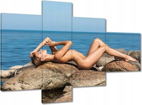 Vászonkép 100x70 Meztelen napozás