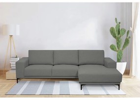 Szürke sarokkanapé (jobb oldali) Chile – Scandic
