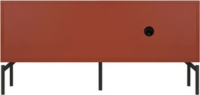 Terrakotta színű TV-állvány 116x55x42 cm Met Mini – noo.ma