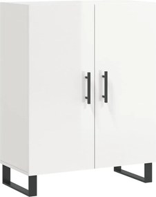 vidaXL magasfényű fehér szerelt fa tálalószekrény 69,5 x 34 x 90 cm