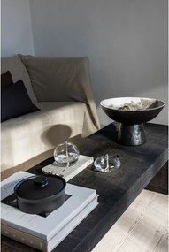 Fekete-elefántcsont színű kőedény tál ø 31,5 cm By Hand – Mette Ditmer Denmark