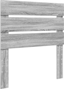 vidaXL Fejtámla Szürke Sonoma 80 cm Faanyag