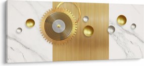 Kép - Gyöngyök márványon (120x50 cm)