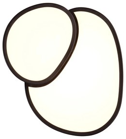 Fekete LED mennyezeti lámpa 36x43.5 cm Rise – Trio