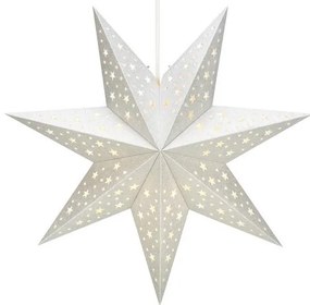 Markslöjd 704416 - Karácsonyi dekoráció SOLVALLA 1xE14/25W/230V ezüst 45 cm