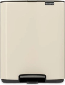 Bézs acél pedálos szemetes 12 l Bo – Brabantia