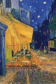 XXL poszter Vincent van Gogh - Café Terrace, (80 x 120 cm)