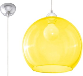 Sollux Lighting Ball függőlámpa 1x60 W sárga SL.0252
