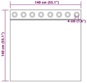 Sötétítő Függönyök Fülekkel 2 db Sötét Rózsaszín Velúr