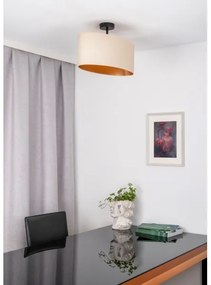 Duolla - Felületre szerelhető csillár OVAL VEGAN 1xE27/15W/230V krémes