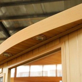 Sauna DeLuxe 4440 CB / CR, barna