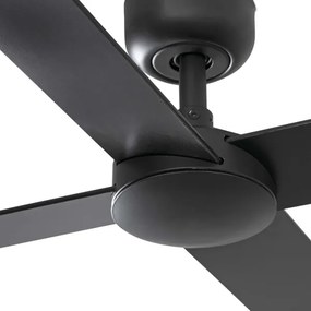 FARO 34356-Mennyezeti ventilátor RUDDER L barna/fekete átm. 132 cm + távirányítás