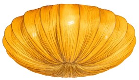 Design mennyezeti lámpa arany selyem 60 cm 5-lámpás - Plu