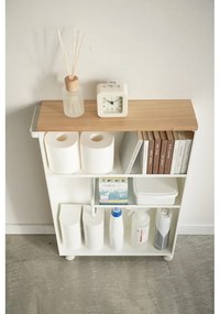 Fehér fém fürdőszobai polcos állvány 47,5x68 cm Tower – YAMAZAKI