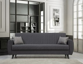 Alkon 3 Dark Grey kinyitható kanapé