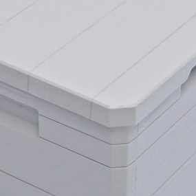 világosszürke kerti tárolóláda 90 L