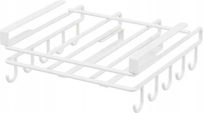 Polctartó polc alá akasztható szekrény vágódeszka törölközőtartó