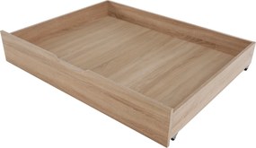 Egyszemélyes ágy 1S/90, sonoma tölgyfa, TEYO