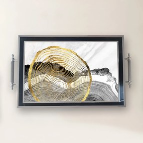 Üveg tálca, 38×24 cm – TPG9820