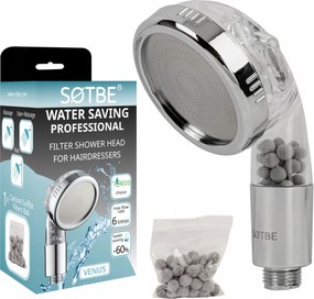 Zuhanyfej zuhanyfej fodrászati mosóhoz ionizációs szűrővel LARK-SOHE-24