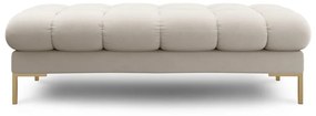 Bézs párnázott pad Bali – Cosmopolitan Design