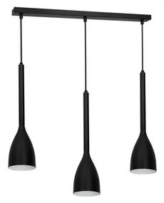 Csillár zsinóron ISTAPPAR 3xE27/60W/230V fekete