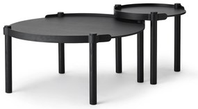 Fa asztal 45cm, fekete tölgy - COOEE